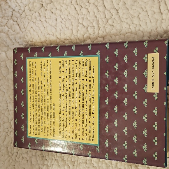 💞5/$10 THE WESTERN JUNIOR LEAGUE HARDCOVER COOKBOOK - Picture 2 of 4